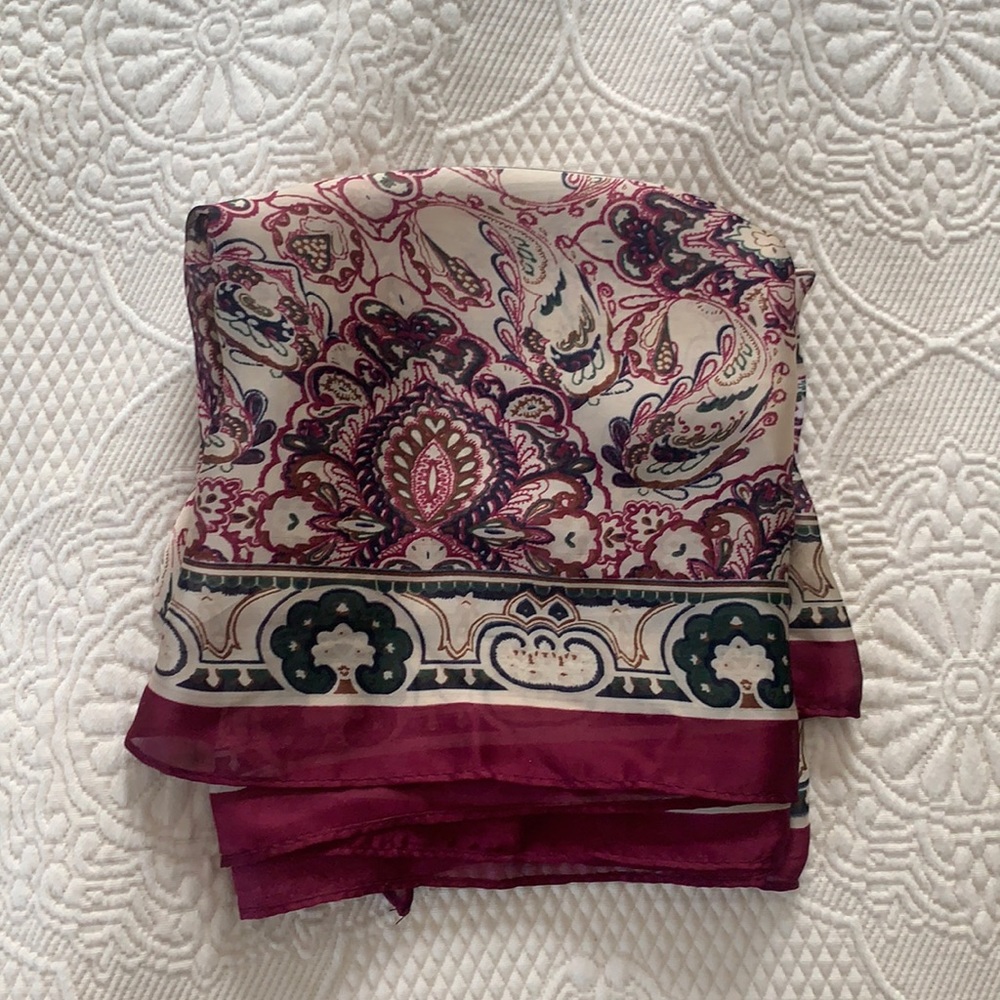 A New Day Large Silk Scarf